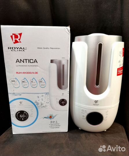 Увлажнитель воздуха royal clima. Новый