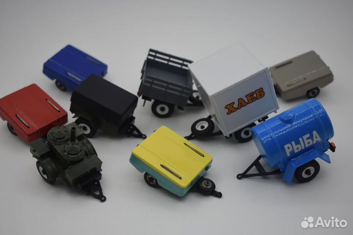 Прицепы Скиф, бочки, кухня Модели 1:43