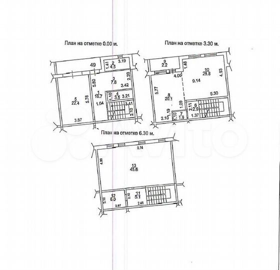 Таунхаус 175 м² на участке 1 сот.