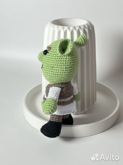 Набор вязаных кукол - Шрек и Фиона