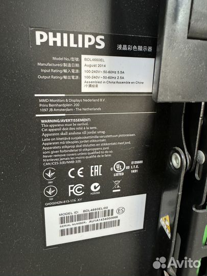 LED панель Philips 46