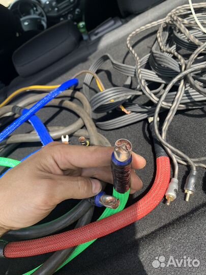 Акустические силовые провода rca межблоки
