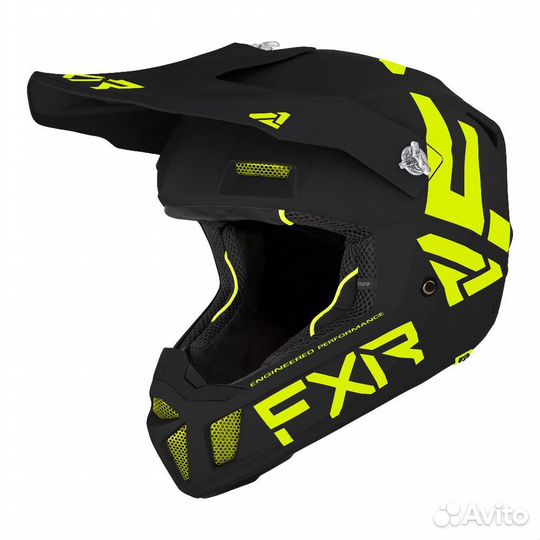 Шлем FXR Clutch CX Black/Hi Vis 210617-1065 (M)