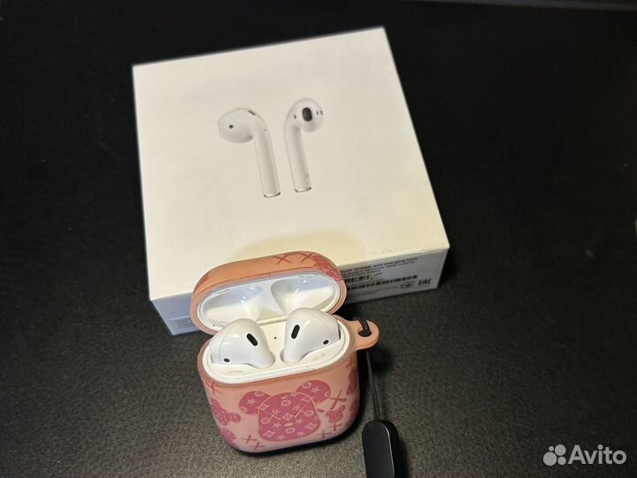 Беспроводные наушники apple airpods 2