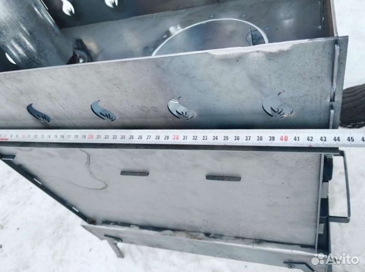 Печь в палатку для походной бани