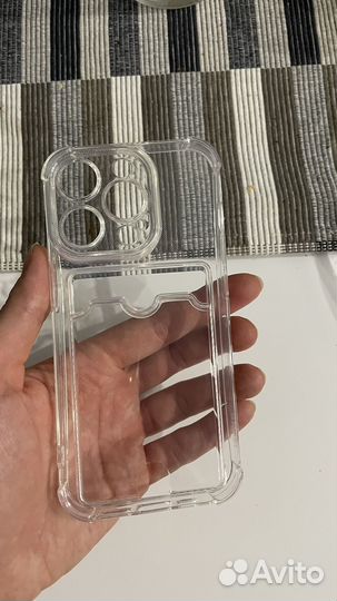 Чехол на iPhone 14 pro прозрачный