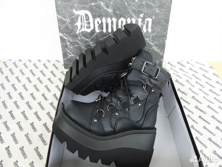 Ботинки Demonia Shaker 60 оригинал новые всесезонн