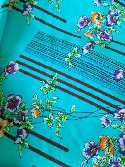 Ткань, 3 отреза: 2 шт. по 2,20 м, 1 шт -5,20 м