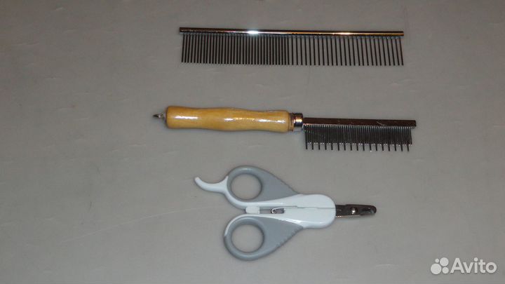 Комплект расчесок для кошек-собак-7 предметов