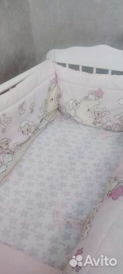 Бортики в детскую кроватку