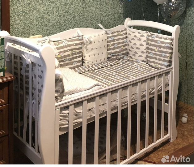 Комплект бортиков в кроватку