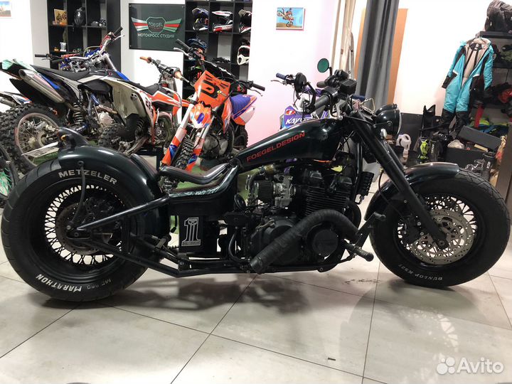 Боббер на базе Kawasaki ZR750