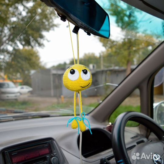 Набор для вязания игрушек из пряжи Весёлый Смайлик