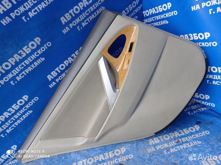 Задняя левая обшивка двери Toyota Camry 40 седан