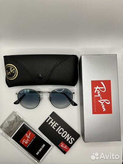 Очки ray ban round metal
