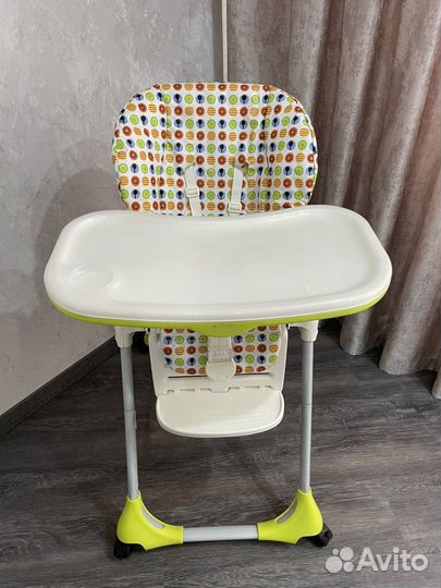 Стульчик для кормления chicco polly