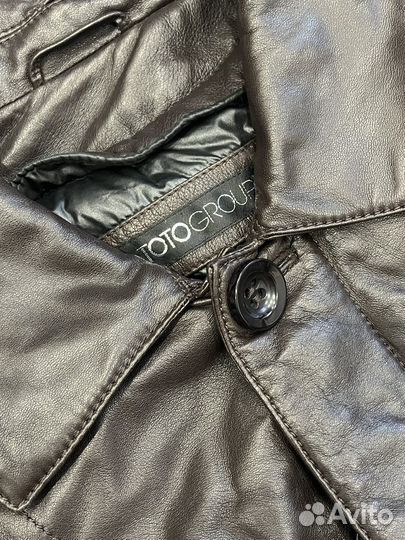 Кожаная куртка мужская