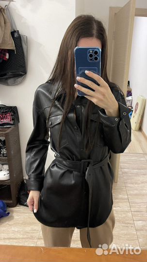 Куртка рубашка zara