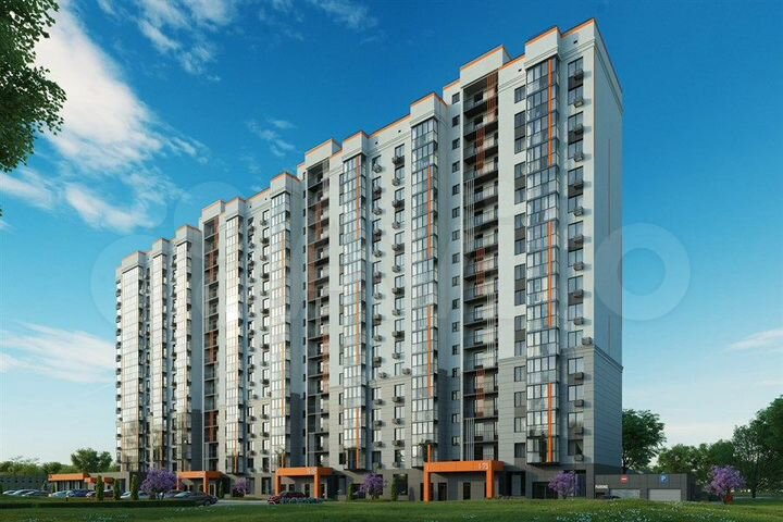3-к. квартира, 86,1 м², 8/16 эт.