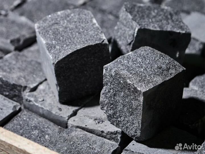 Брусчатка габбро - диабаз колотая