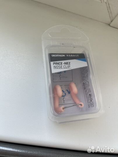 Зажим для носа для плаванья nabaiji