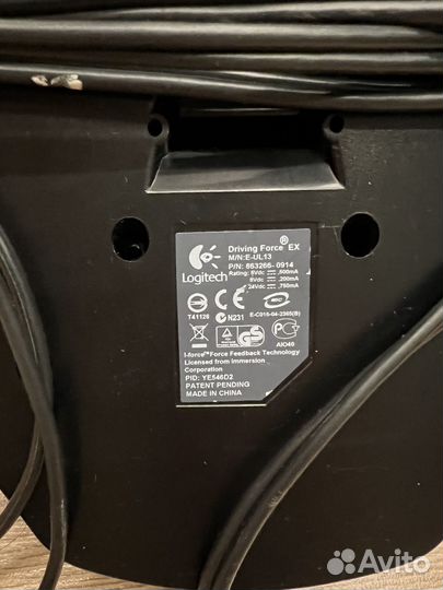 Руль logitech