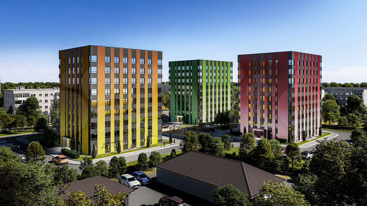 2-к. квартира, 52,2 м², 2/2 эт.