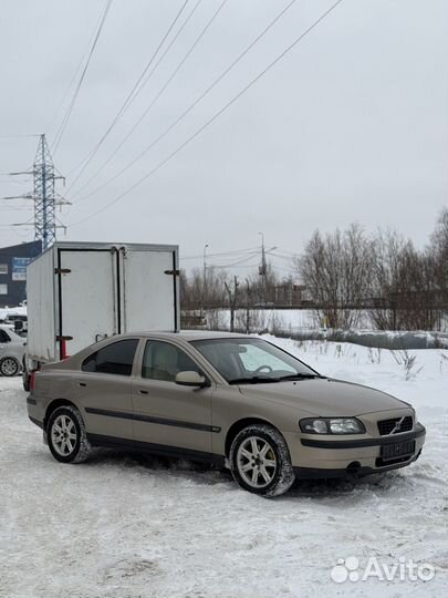 Volvo S60 2.4 AT, 2002, 205 000 км