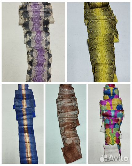 Натуральная кожа питона