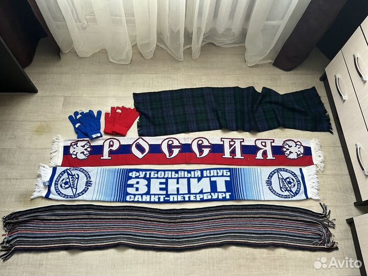 Шарфы, перчатки