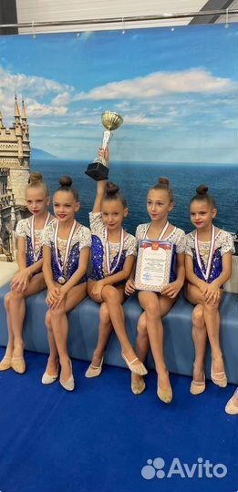 Групповые купальники для художественной гимнастики