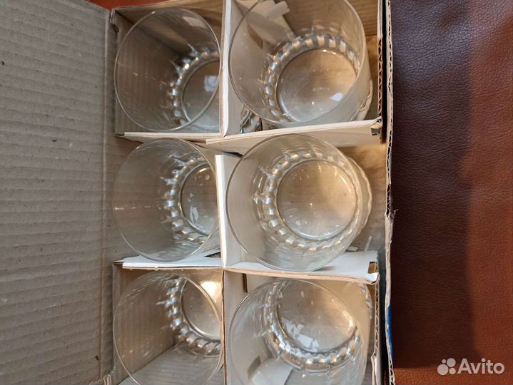 Стаканы для виски хрустальные