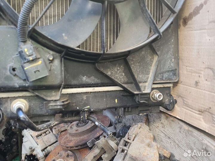Вентилятор радиатора kia rio 4 solaris 2