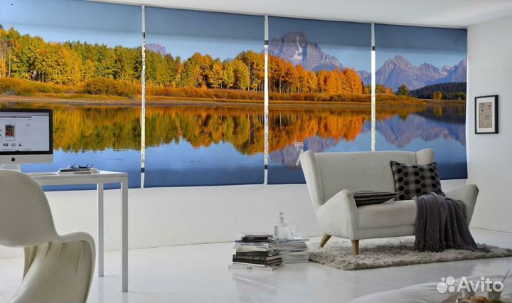 Рулонные шторы блэкаут на заказ