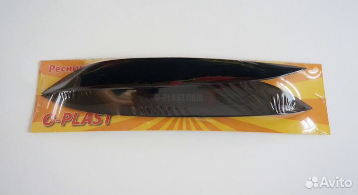 Реснички на фары для Toyota Caldina 210 широкие