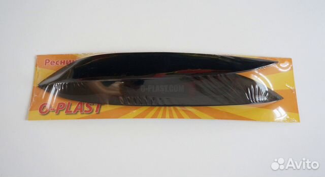 Реснички на фары для Toyota Caldina 210 широкие