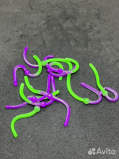 Силиконовые приманки на форель. Доширак