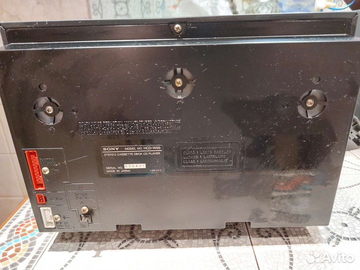 Блок муз.центра sony w55