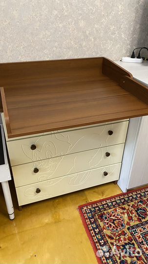 Комод детский с пеленальным столиком
