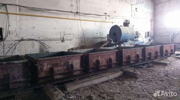 Оборудование для производства пенобетона, формы