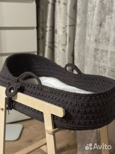 Люлька колыбель вязаная