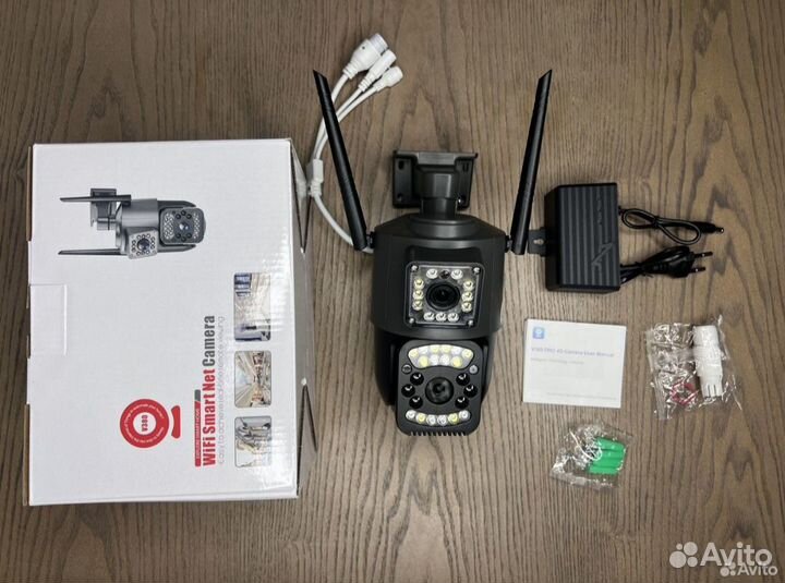 Уличная камера видеонаблюдения 4g 5мп