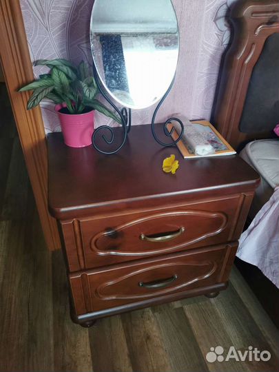 Кровать 2спальная из массива дерева