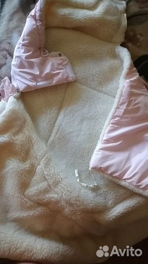 Зимний конверт для девочки