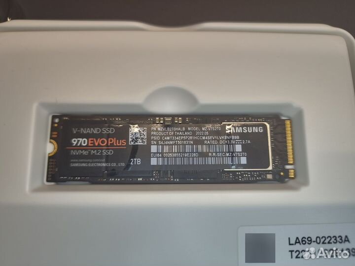 Ssd Samsung 970 EVO Plus 2Tb