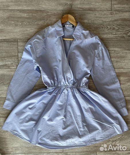 Платье рубашка Zara