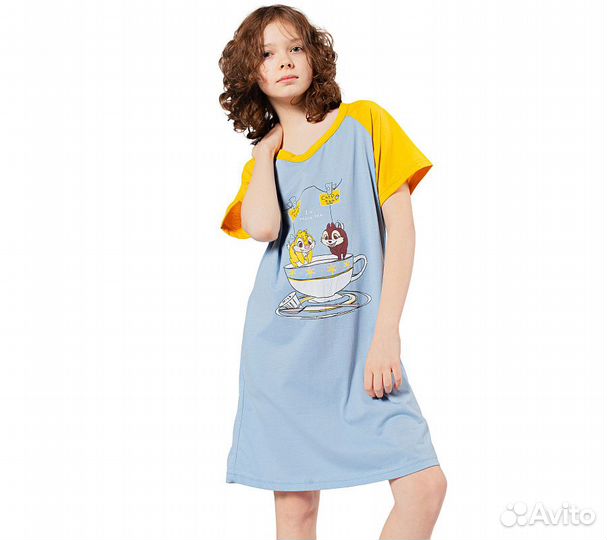 Пижама-платье Funfur Бурундуки XL