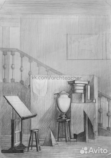 Репетитор по рисунку и композиции СПбГАСУ