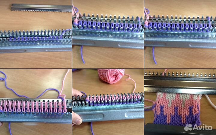 Вязальное устройство, аппарат, машинка, ручное