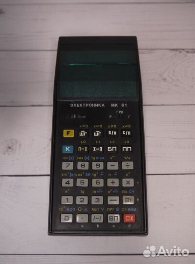 Программируемый калькулятор Электроника мк61 СССР